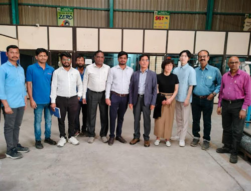 Our South Korean partner, the owner of Zincotec, visited our office. Our South Korean partner, the owner of Zincotec, visited our office.